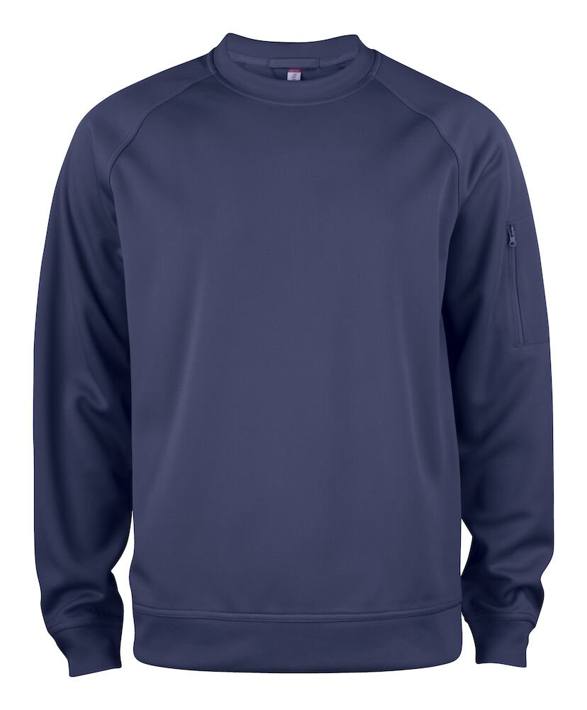 Clique Basic Active Roundneck tekninen college