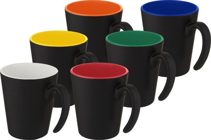 360 ml keramiikkamuki kädensijalla