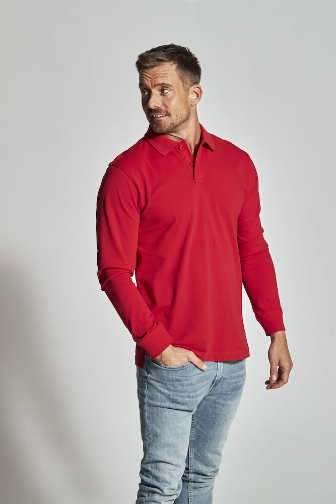 Cottover Pitkähihainen pikee Miesten