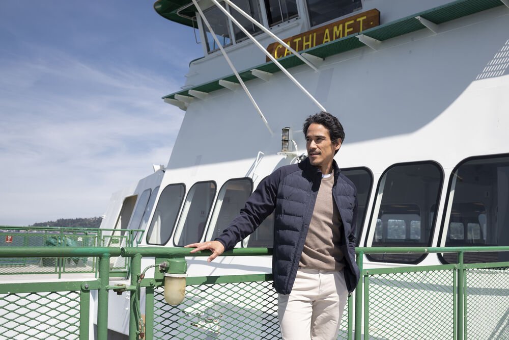 Cutter&Buck Oak Harbor Hybriditakki Miesten