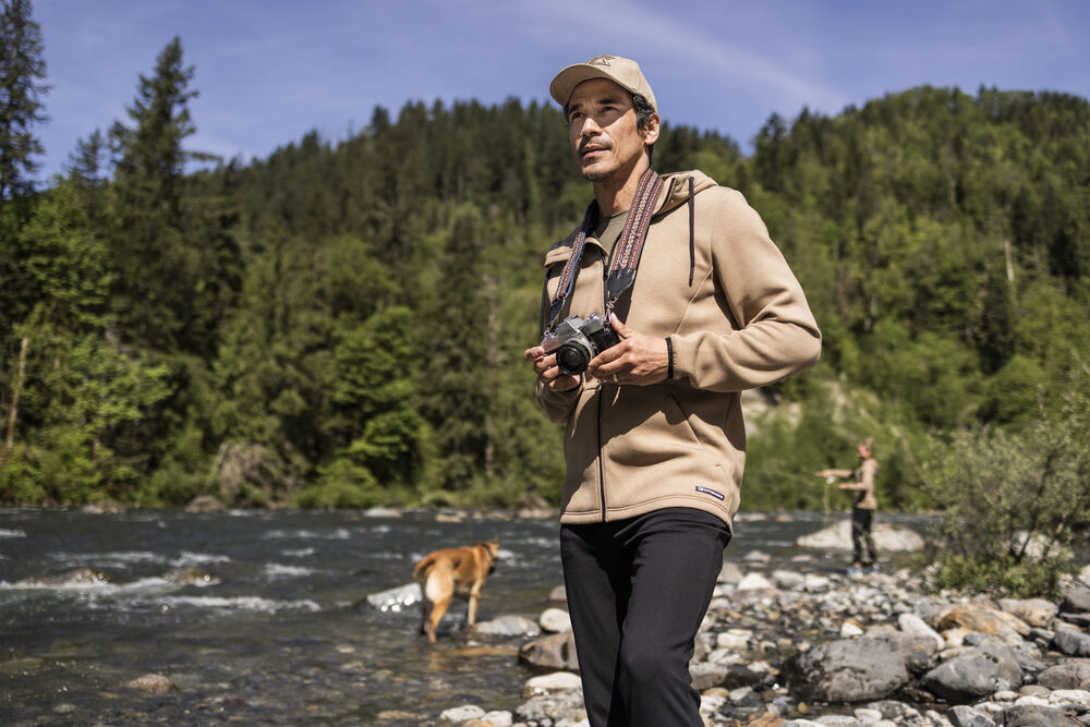 Cutter & Buck Pemberton vetoketjullinen huppari Miesten