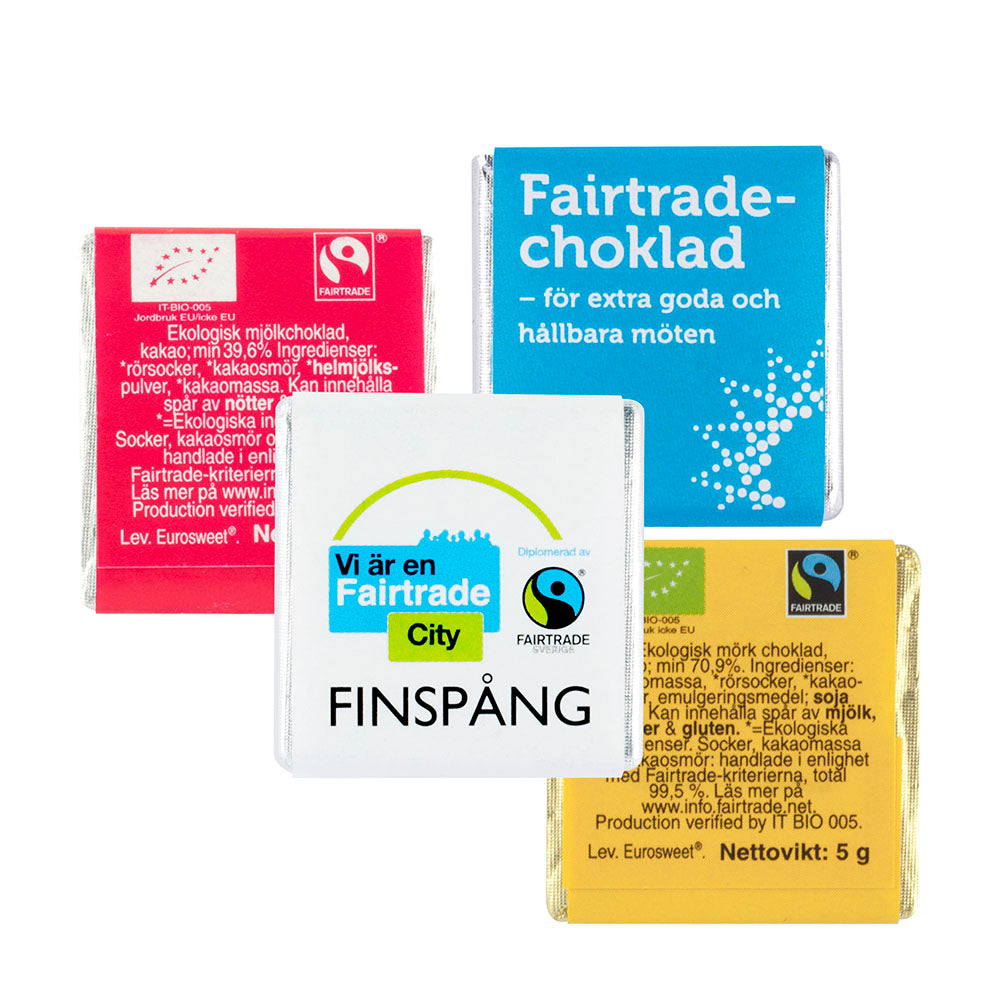 Fairtrade suklaa ruudut