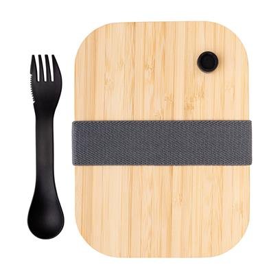 Lasinen lounasrasia bambukannella