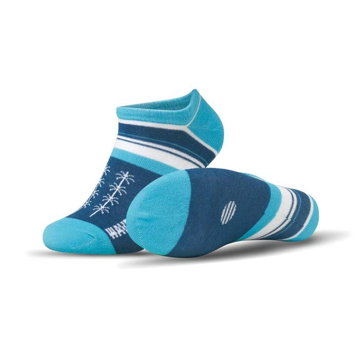 Puuvillaiset varrettomat Custom sukat