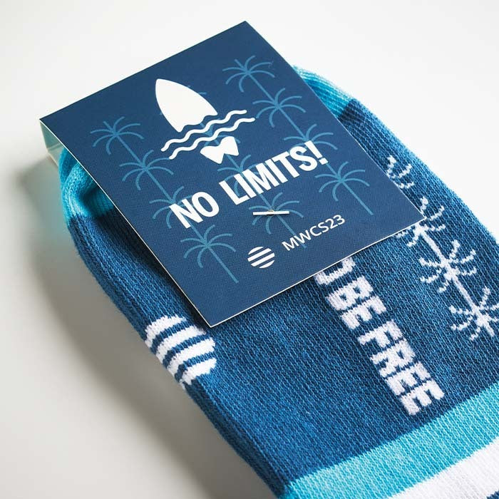 Puuvillaiset varrettomat Custom sukat