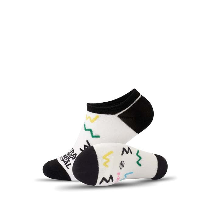 Puuvillaiset varrettomat Custom sukat