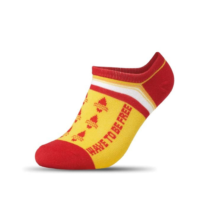 Puuvillaiset varrettomat Custom sukat