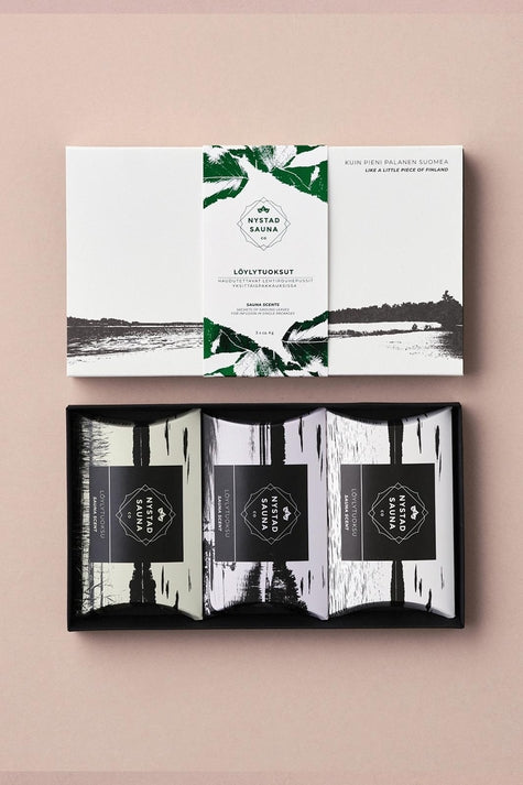 NYSTAD SAUNA LÖYLYTUOKSU LAHJAPAKKAUS
