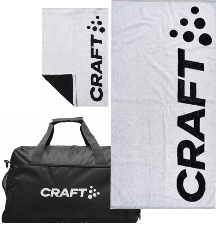 CRAFT Laukku/Pyyhe Setti