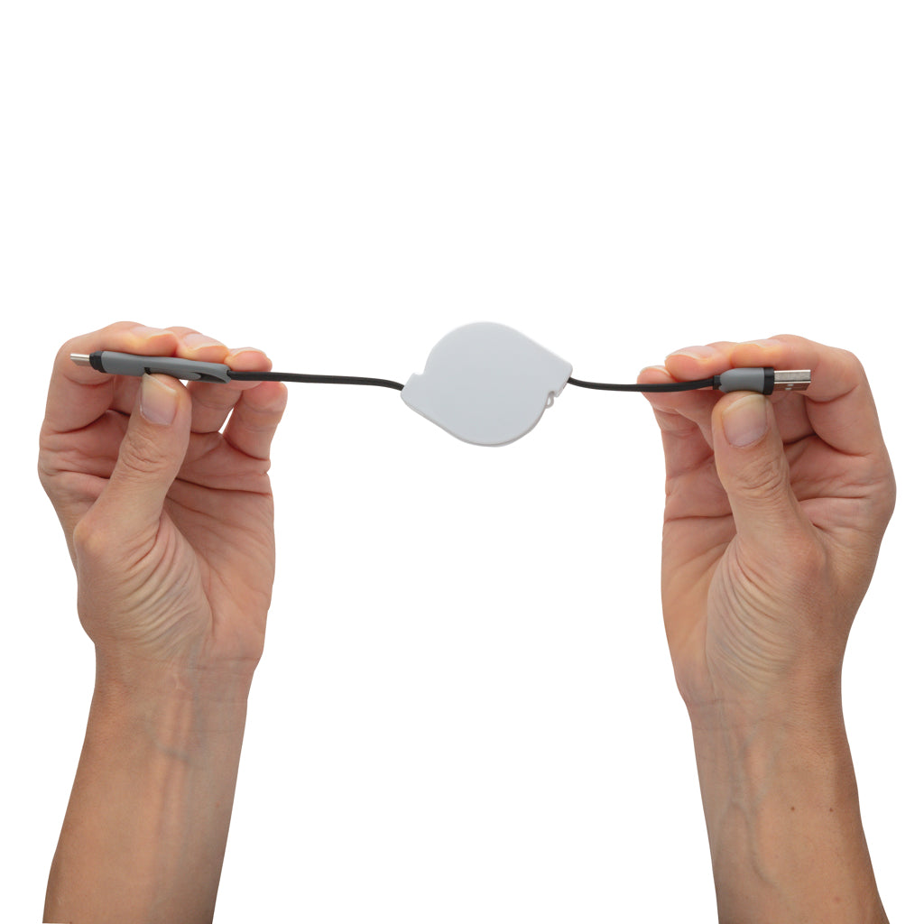 Sisäänvedettävä 3-in-1-johto