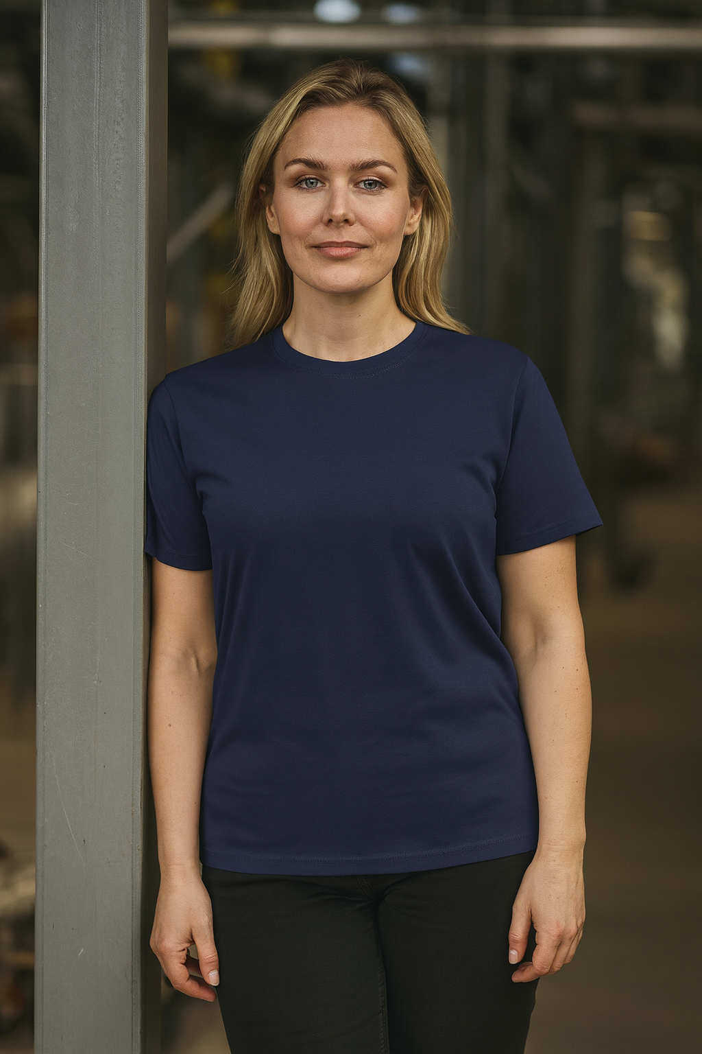 Printer Heavy T-paita Naisten