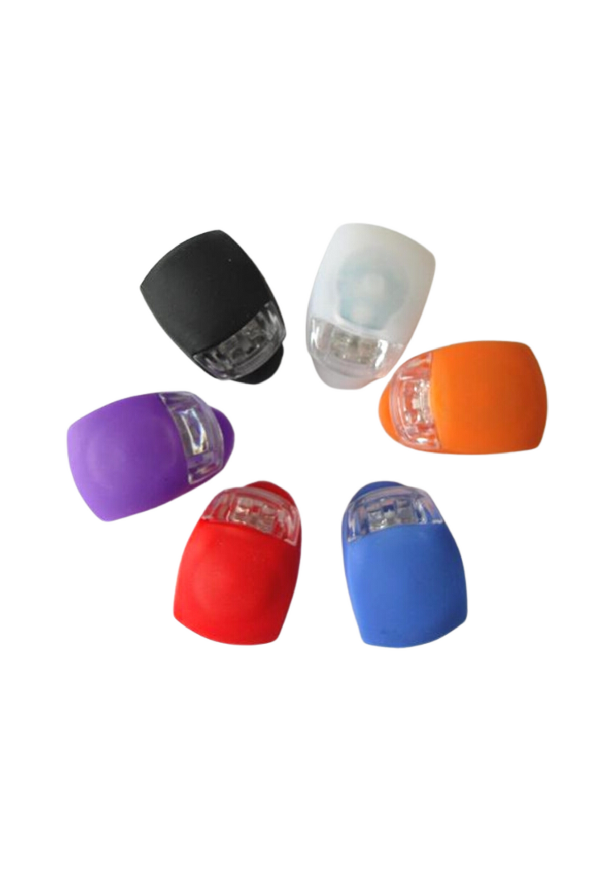 Polkupyörän silikonivalaisin