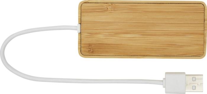 USB-hubi bambusta