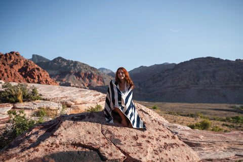 Ukiyo Aware Yukari rantapyyhe 100x180cm