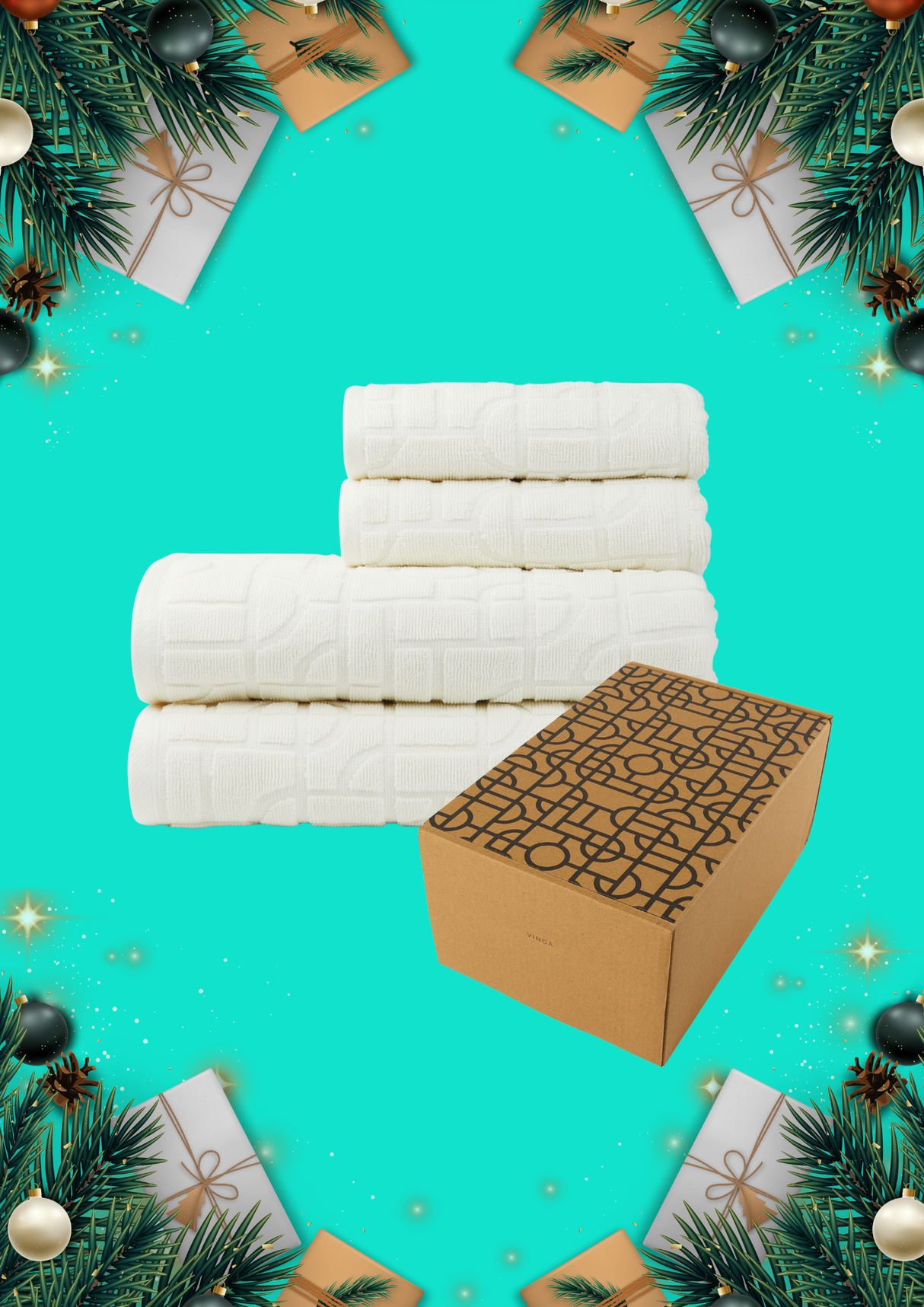 Verso OCS -luomu Pyyhe lahjasetti