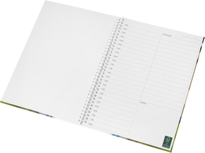 Wire-O A4 -muistikirja, kova kansi