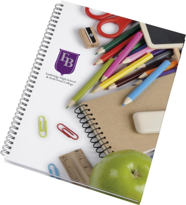 Wire-O A4 -muistikirja, kova kansi