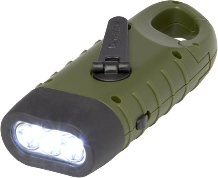 Helios aurinko dynamo taskulamppu