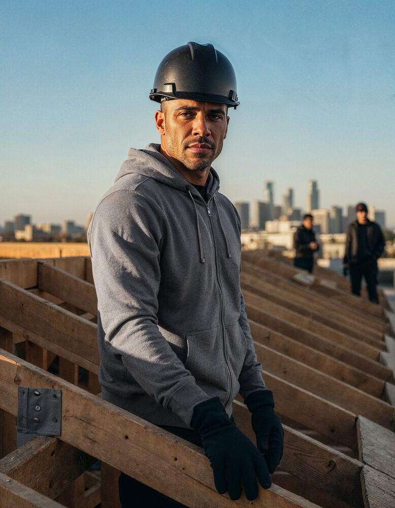 TUCCI Huppari – Vetoketjullinen Unisex-huppari