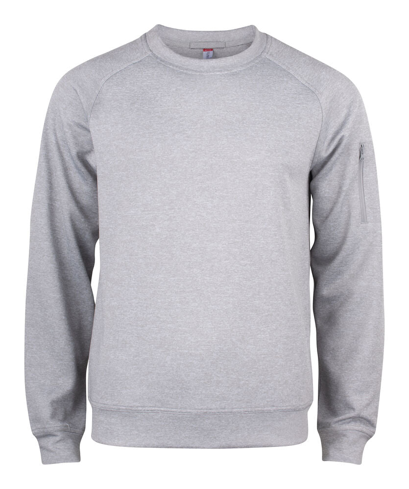 Clique Basic Active Roundneck tekninen college unisex