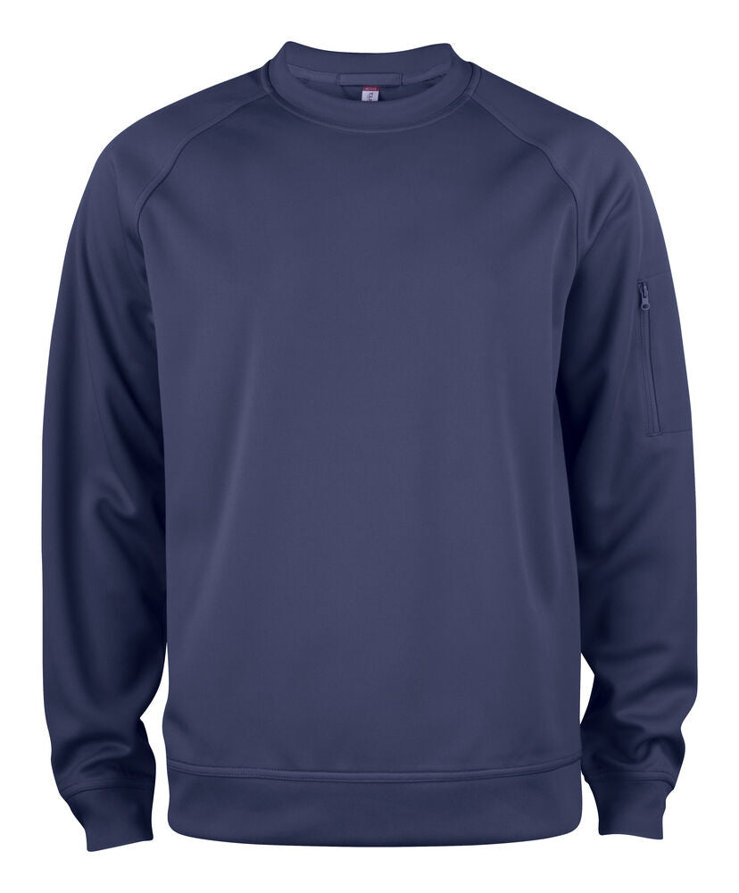 Clique Basic Active Roundneck tekninen college unisex
