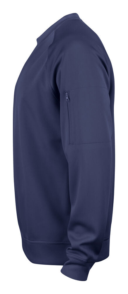 Clique Basic Active Roundneck tekninen college unisex