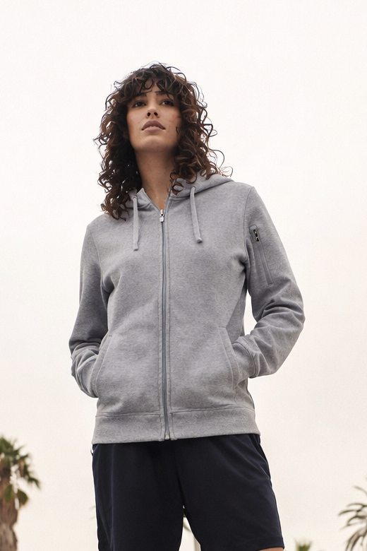 Clique Basic Active Vetoketjullinen Tekninen Huppari Naisten