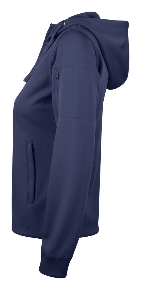 Clique Basic Active Vetoketjullinen Tekninen Huppari Naisten