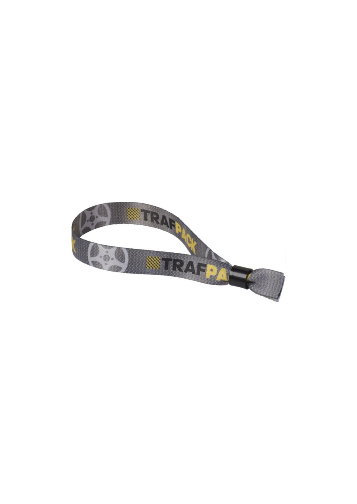 Custom festivaaliranneke muovirenkaalla