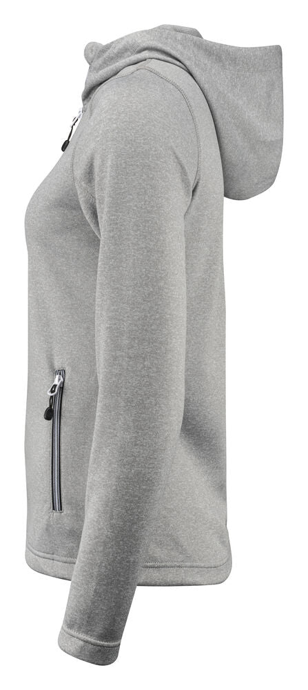 Printer RED Layback vetoketjuhuppari Naisten