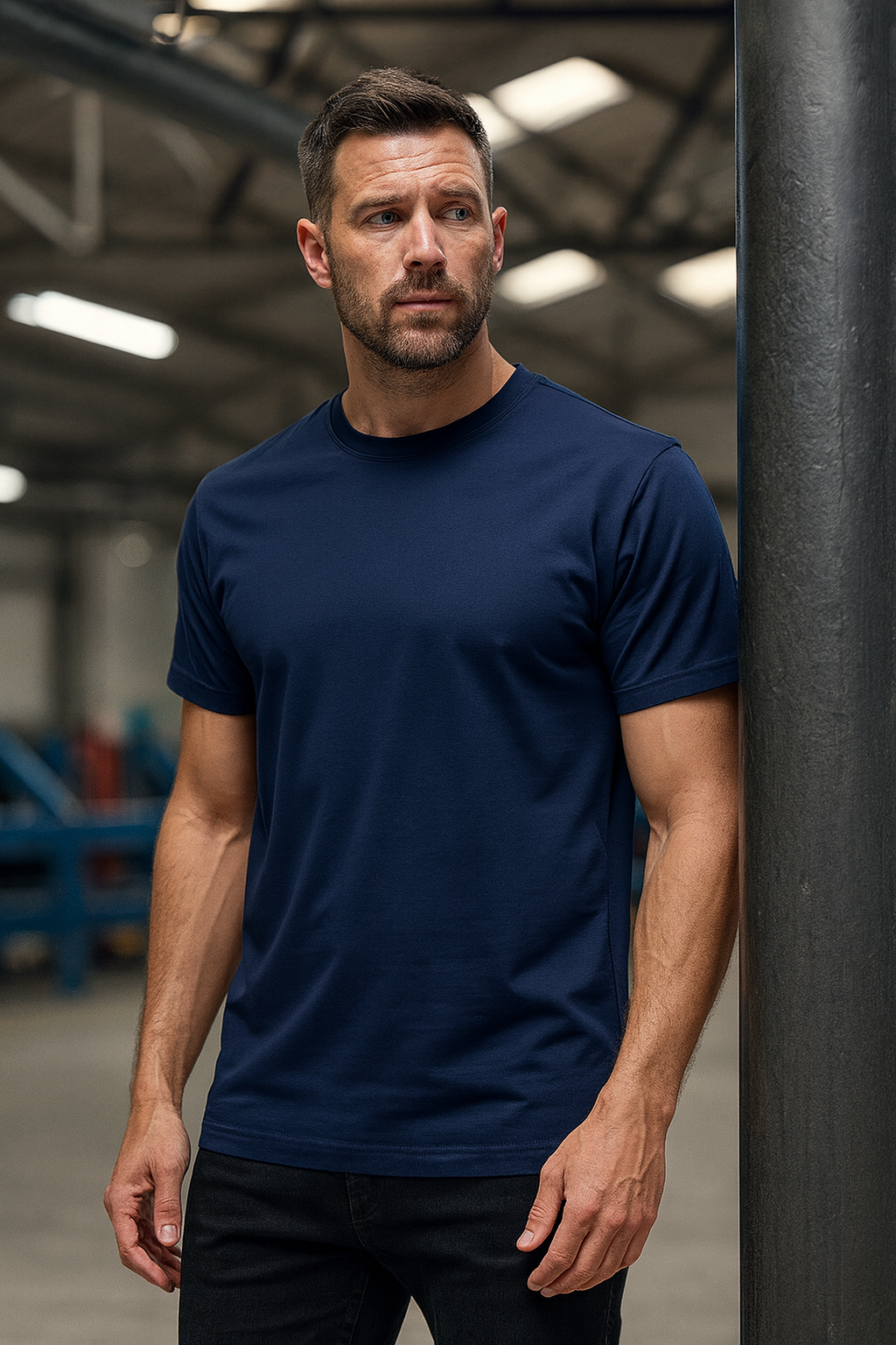 Printer Heavy T-paita Miesten