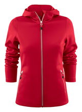 Printer RED Layback vetoketjuhuppari Naisten