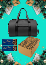 Viikonloppu/urheilulaukku lahjasetti