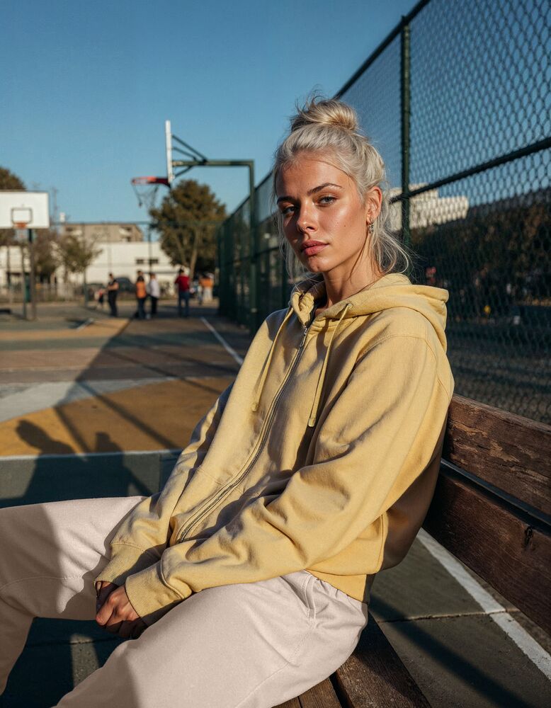 TUCCI Huppari – Vetoketjullinen Unisex-huppari